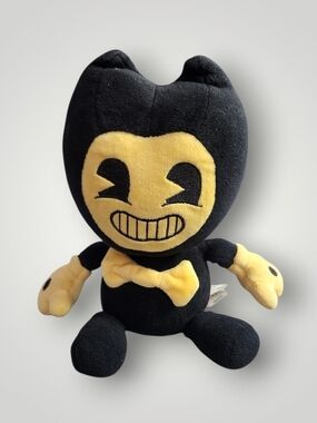 Bendy and the Ink Machine Plush   Sepia Sitting PhatMojo Stuffed Soft Toy